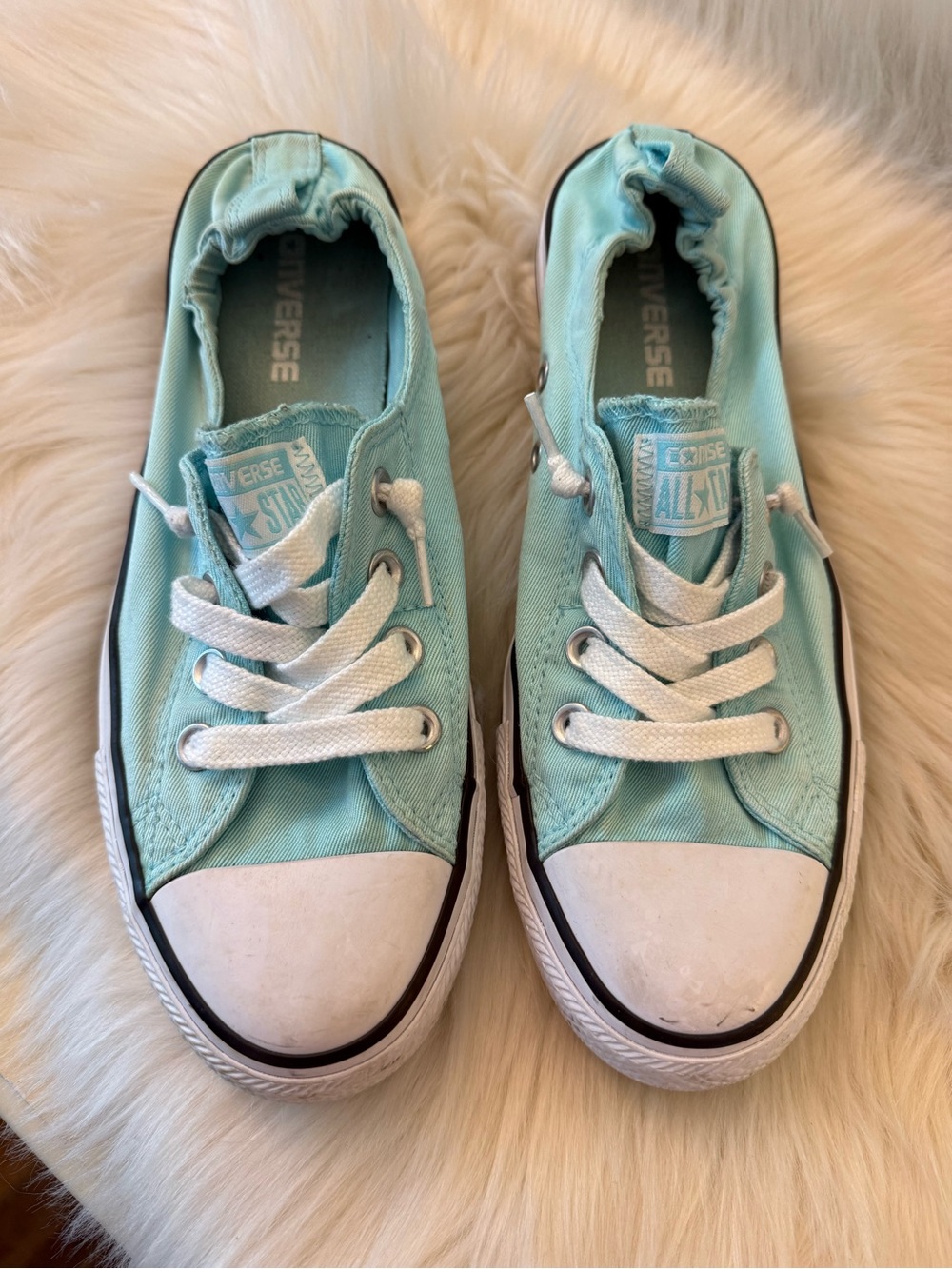 Converse Shoreline Light Green Sneakers